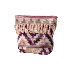 Crochet Kit Bouganville boho pouch